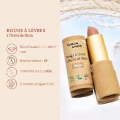 Rouge à lèvres à l’huile de ricin