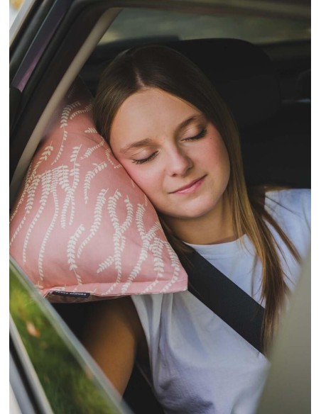 ISIDOR Santiago | Oreiller de voiture rose ado, adulte | Petits Cadors