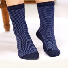 Nos chaussettes enfant "Les Millerayes" marine - Maison Broussaud