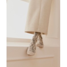 Nos chaussettes femme "Junon" gris - Maison Broussaud 2