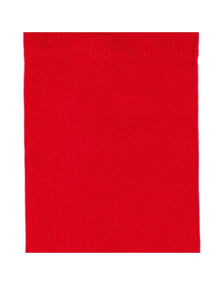 Chaussettes unies rouges - Maison Broussaud