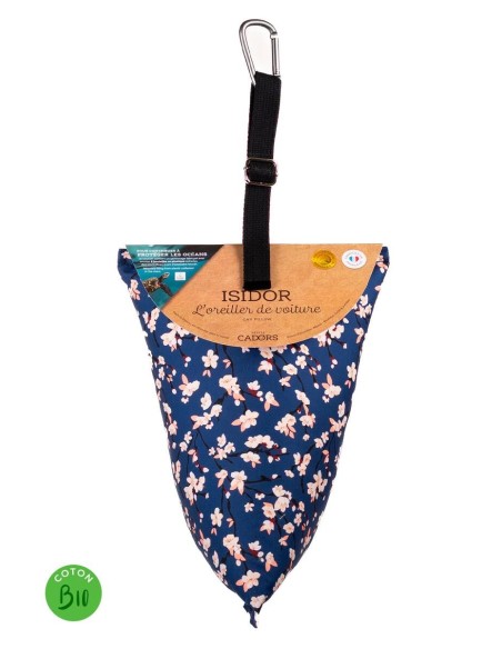 ISIDOR HanoÏ - Oreiller de voiture BIO made in France - Petits Cadors