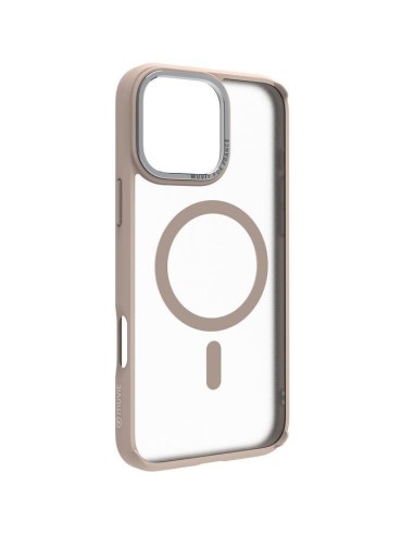 COQUE MAGSAFE 2M MAT FROST BEIGE IPHONE 16 PRO MAX
