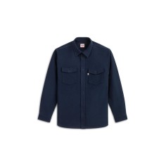 Surchemise Moleskine Grattée Marine