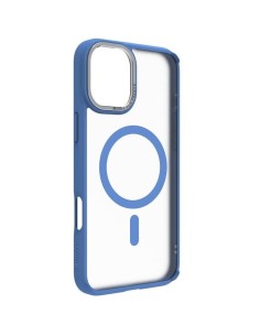 COQUE MAGSAFE 2M MAT FROST BLEU IPHONE 16 PLUS