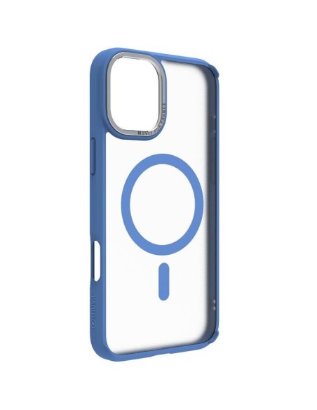 COQUE MAGSAFE 2M MAT FROST BLEU IPHONE 16 PLUS