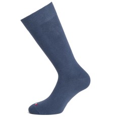 Chaussettes unies bleues - Maison Broussaud
