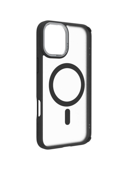 COQUE MAGSAFE 2M MAT FROST NOIR IPHONE 16 PLUS