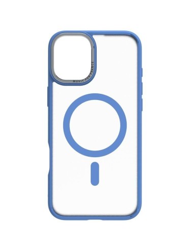 COQUE MAGSAFE 2M MAT FROST BLEU IPHONE 16 PLUS