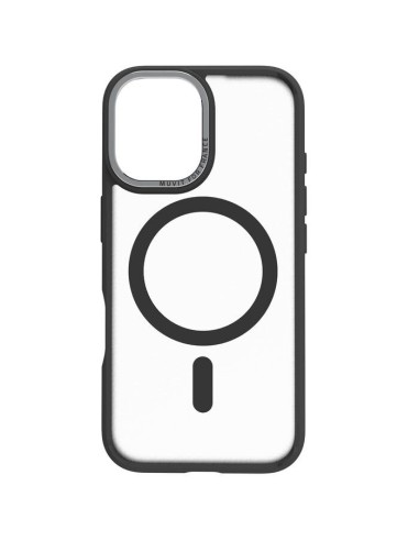 COQUE MAGSAFE 2M MAT FROST NOIR IPHONE 16