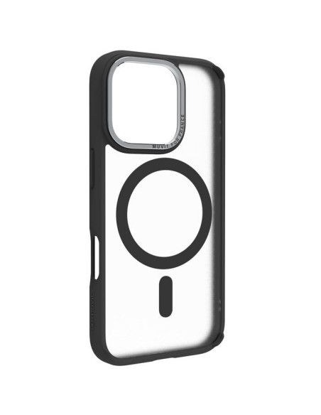 COQUE MAGSAFE 2M MAT FROST NOIR IPHONE 16 PRO
