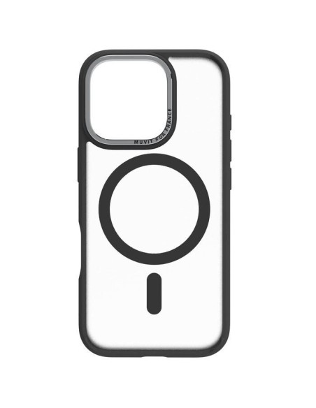 COQUE MAGSAFE 2M MAT FROST NOIR IPHONE 16 PRO