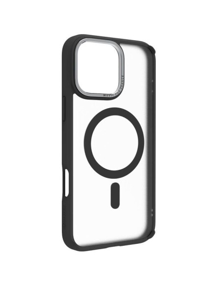 COQUE MAGSAFE 2M MAT FROST NOIR IPHONE 16 PRO MAX