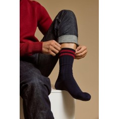 Nos chaussettes homme Les côtelées - Armor-Lux x Maison Broussaud 2