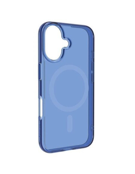 COQUE MAGSAFE 2M TRANSLUCIDE BLEU IPHONE 16