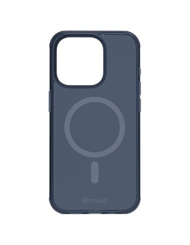 COQUE MAGSAFE 2M TRANSLUCIDE BLEU IPHONE 15 PRO MAX