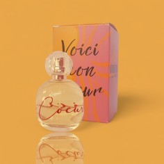Parfum "Voici mon cœur" Floral & Bohème pour Femme | Maison Biette