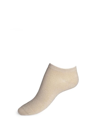 Nos chaussettes "Les invisibles" blanc/or - Maison Broussaud