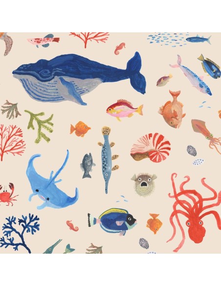 SALVADOR édition limitée | Un motif marin unique | Petits Cadors