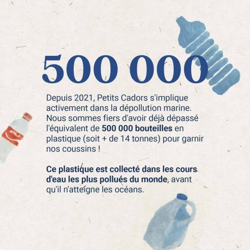 SALVADOR édition limitée | Un motif marin unique | Petits Cadors