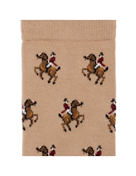 Nos chaussettes homme "Les Cavaliers" - Maison Broussaud