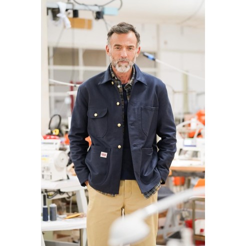 Veste de travail Train Marine