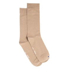 Chaussettes unies beiges - Maison Broussaud 2