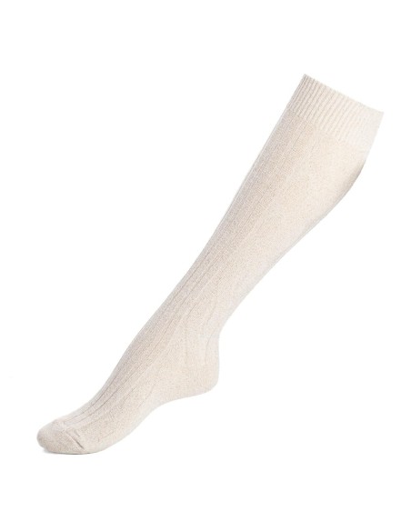 Nos mi-bas "Les Torsades" blanc - Maison Broussaud