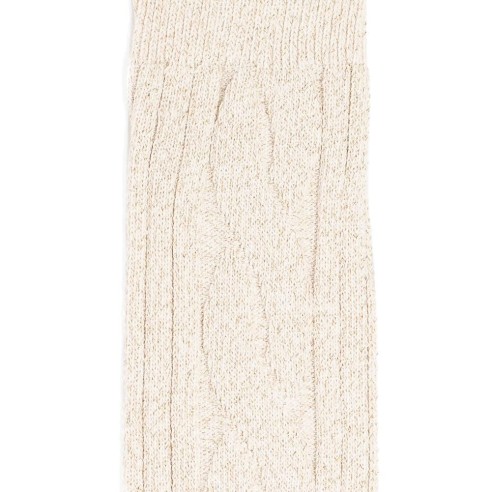 Nos mi-bas "Les Torsades" blanc - Maison Broussaud