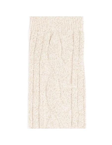 Nos mi-bas "Les Torsades" blanc - Maison Broussaud