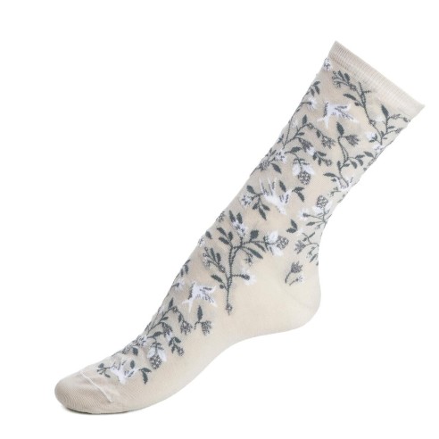 Nos chaussettes femme "Les Bosquet" gris - Maison Broussaud