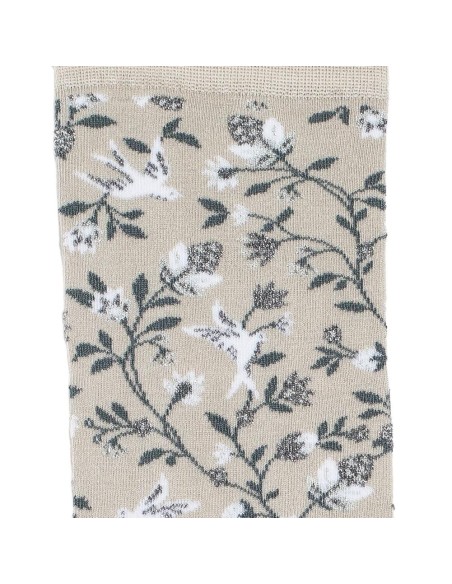 Nos chaussettes femme "Les Bosquet" gris - Maison Broussaud