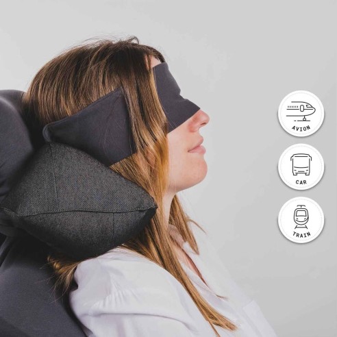 ELLIPSE Montparnasse | Coussin de voyage pour dormir en train !