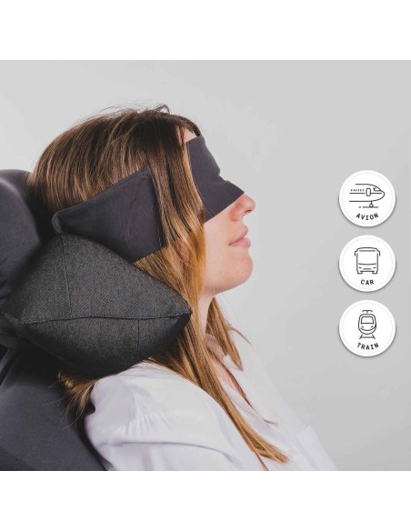 ELLIPSE Montparnasse | Coussin de voyage pour dormir en train !