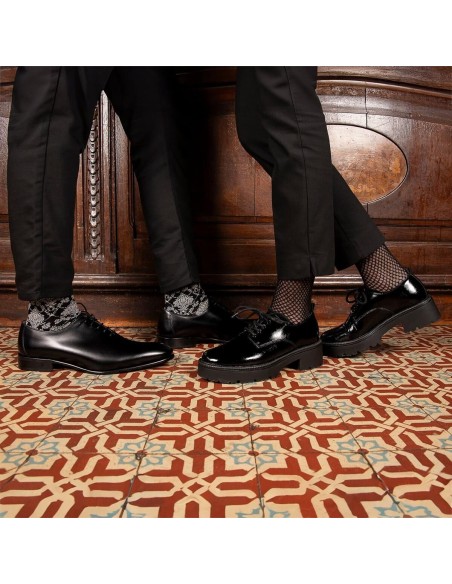 "Les Maille Résille" femme, coloris noir - Maison Broussaud