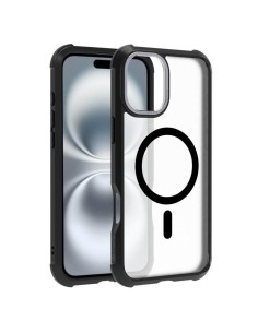 COQUE MAGSAFE 3M MAT FROST NOIR IPHONE 16 PLUS