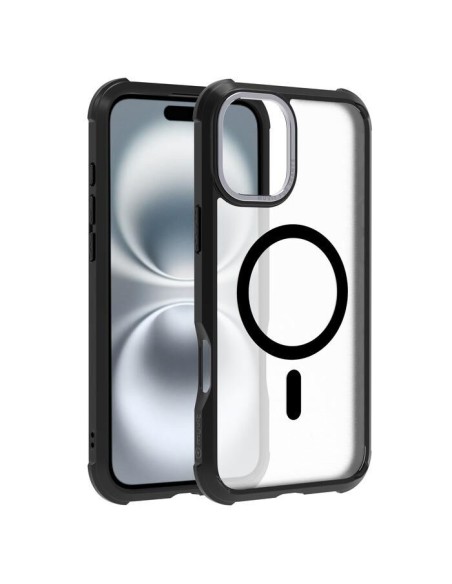 COQUE MAGSAFE 3M MAT FROST NOIR IPHONE 16 PLUS