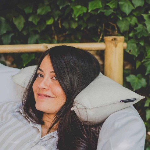 Coussin d'extérieur ergonomique · ƩPICUR Casablanca | Petits Cadors