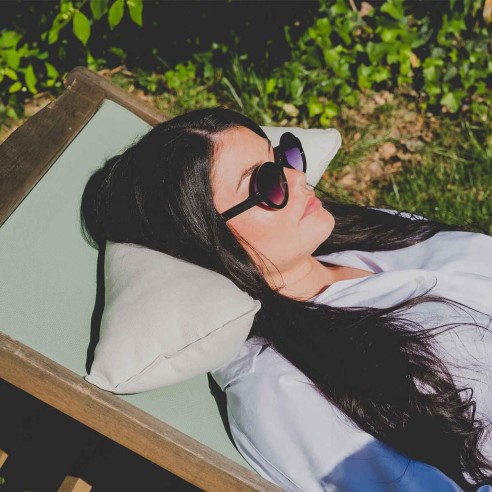 Coussin d'extérieur ergonomique · ƩPICUR Casablanca | Petits Cadors