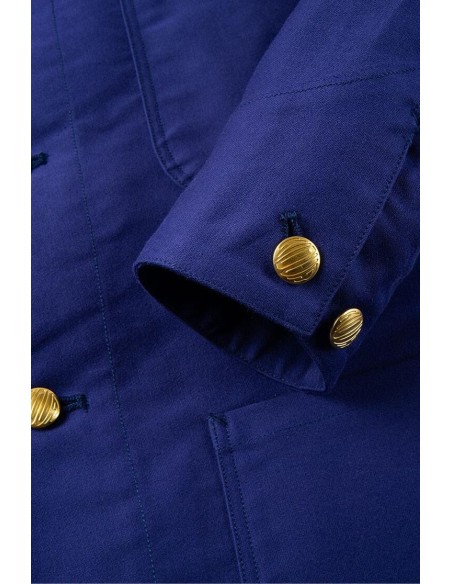Veste Droite Bleu Homme Made in France - Kidur