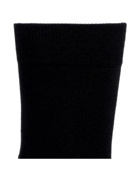 Chaussettes unies noires - Maison Broussaud
