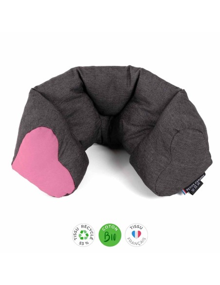TÉODOR Fraise | Coussin enfant fabriqué en France | Petits Cadors