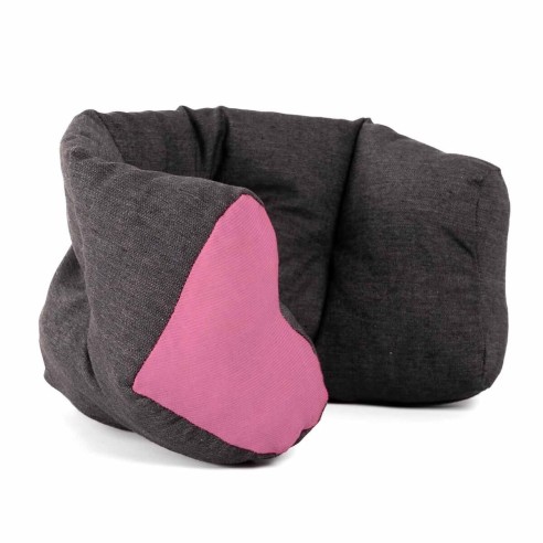 TÉODOR Fraise | Coussin enfant fabriqué en France | Petits Cadors