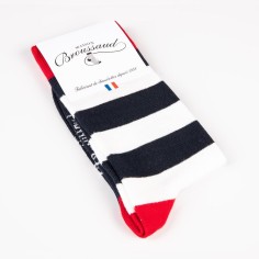 Nos chaussettes homme "Les Tricolores" - Maison Broussaud