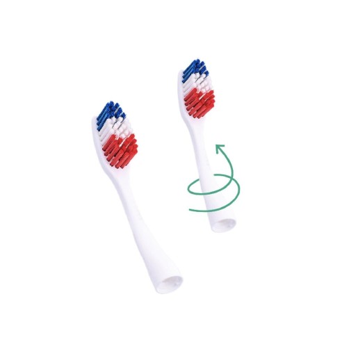 Recharges de Têtes Édith Cocorico - Bleu Blanc Rouge