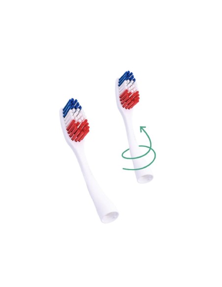Recharges de Têtes Édith Cocorico - Bleu Blanc Rouge