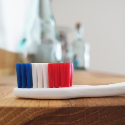 Recharges de Têtes Édith Cocorico - Bleu Blanc Rouge