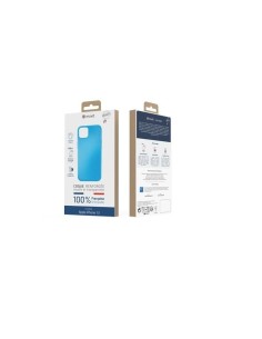 COQUE SOUPLE TRANSPARENTE BLEU IPHONE 13 2