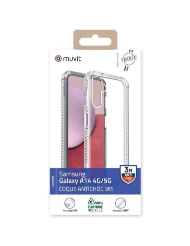 COQUE TRANSP RENFORCEE 3M SAMSUNG GALAXY A14 4G/5G