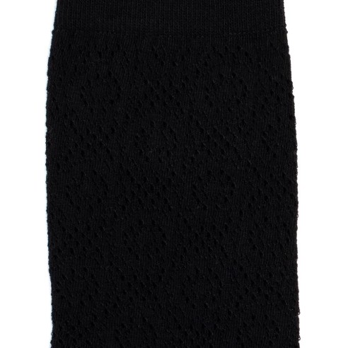 Nos chaussettes femme "La Dentelle" noir - Maison Broussaud